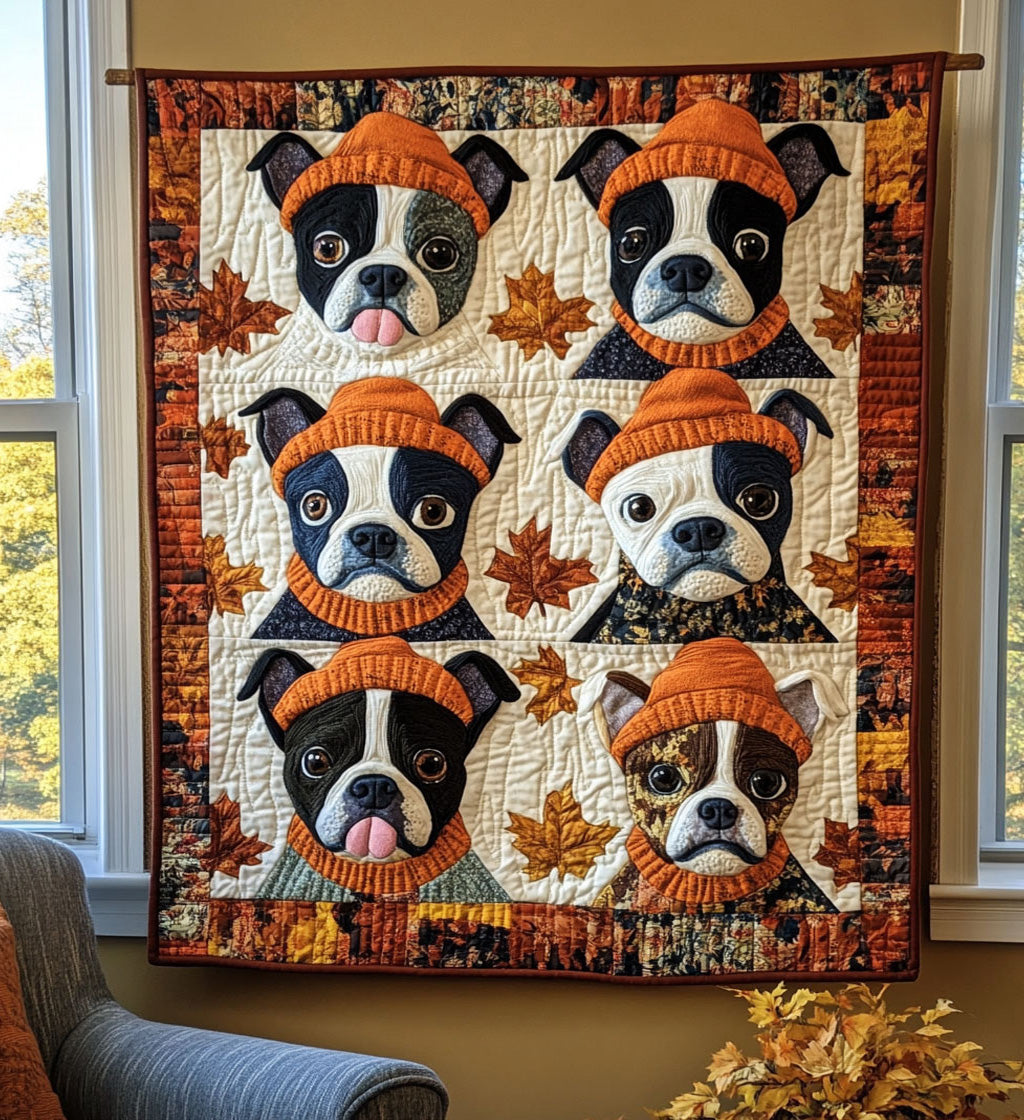 Boston Serenity Quilted Blanket Gifts For Pet Owners