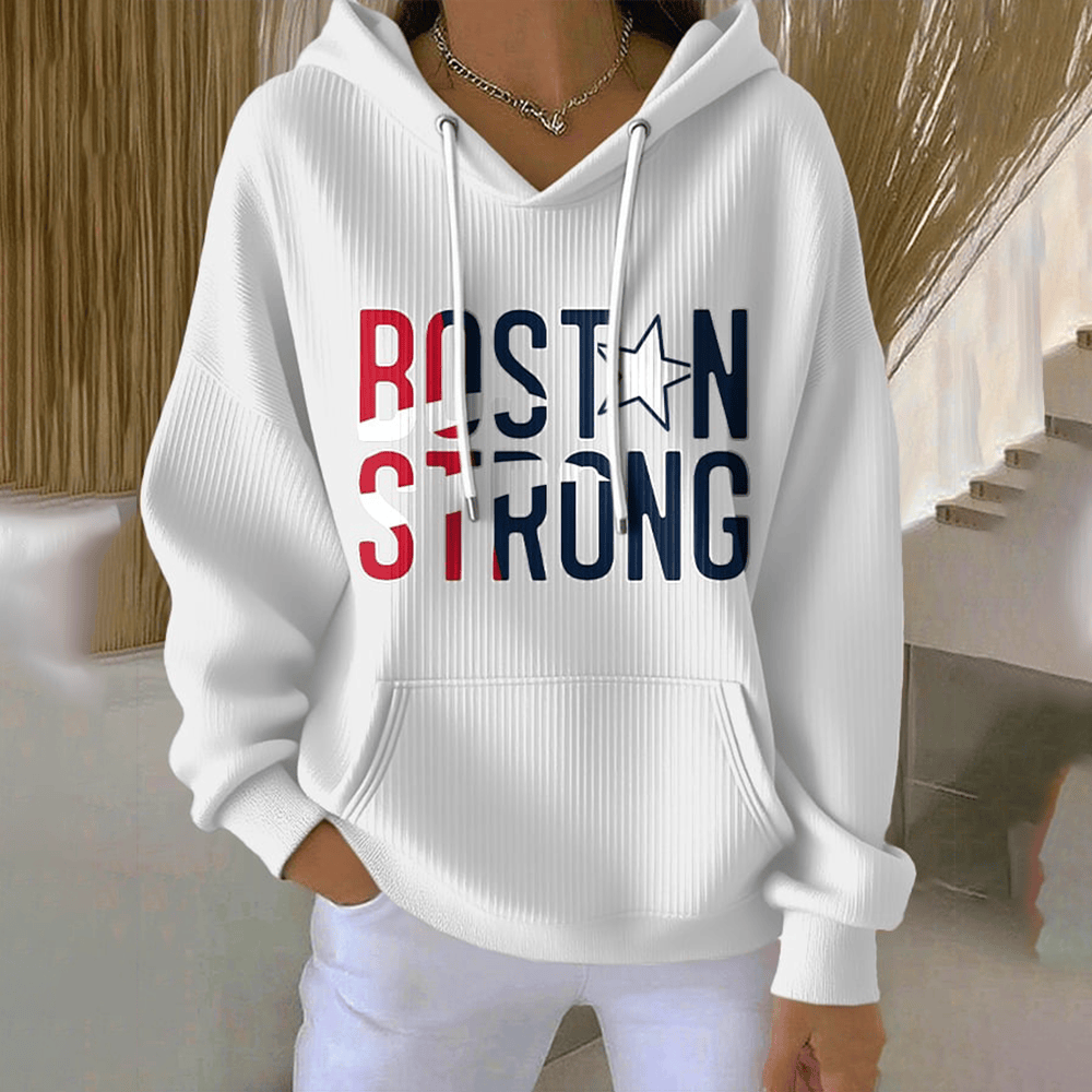 Boston Strong Patriots Football Hoodie New England Patriots Merch Gift For Pats Nation