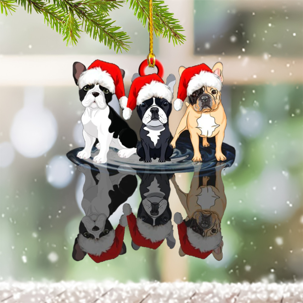 Boston Terrier Ornament 2024 Boston Terrier Tree Ornaments Decoration Gift Ideas