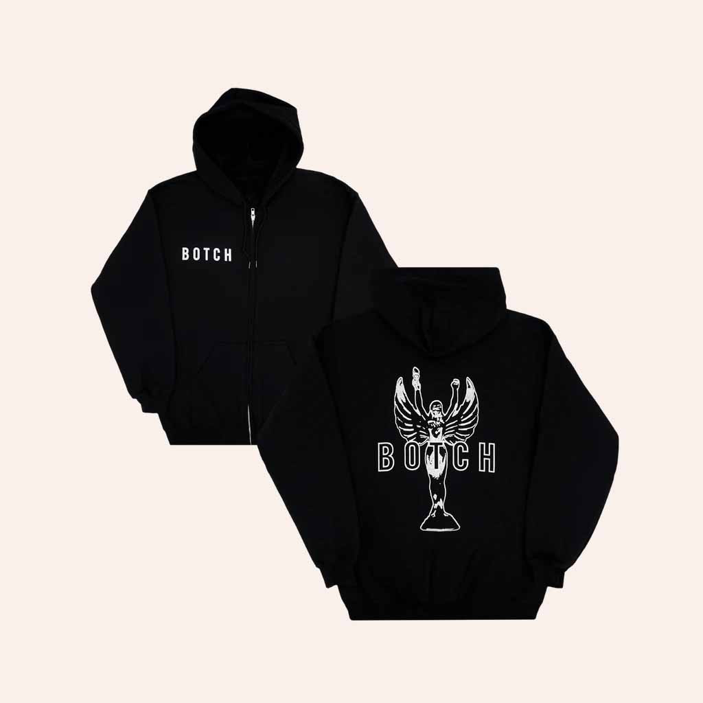 Botch Merch Trophy Zip Hoodie Christmas Presents For Girlfriend Botch Merch Trophy Zip Hoodie Christmas Presents For Girlfriend