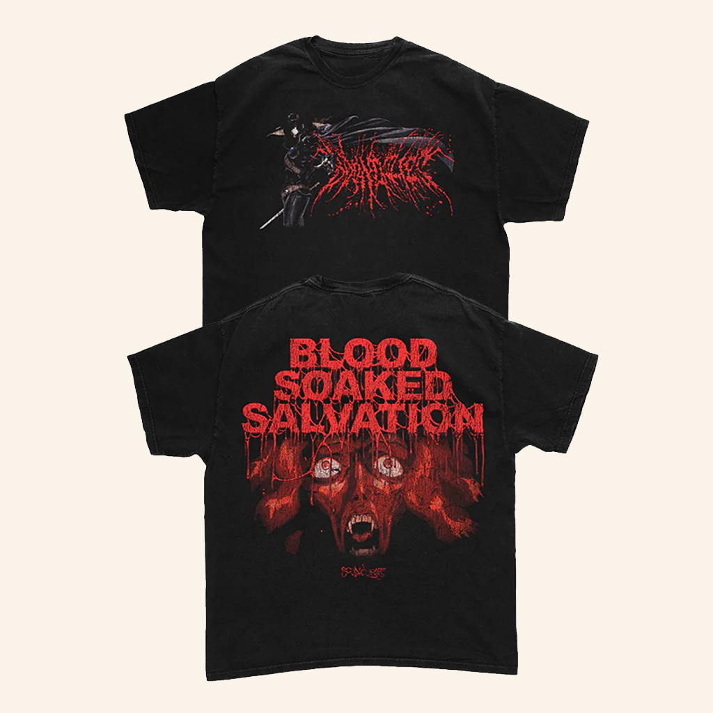 Boundaries Merch Blood Soaked Salvation Black T-Shirt Christmas Gift Ideas For Dad Boundaries Merch Blood Soaked Salvation Black T-Shirt Christmas Gift Ideas For Dad