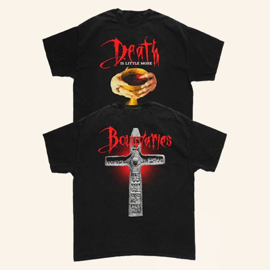 Boundaries Merch Chalice Black T-Shirt Christmas Presents For Him Boundaries Merch Chalice Black T-Shirt Christmas Presents For Him