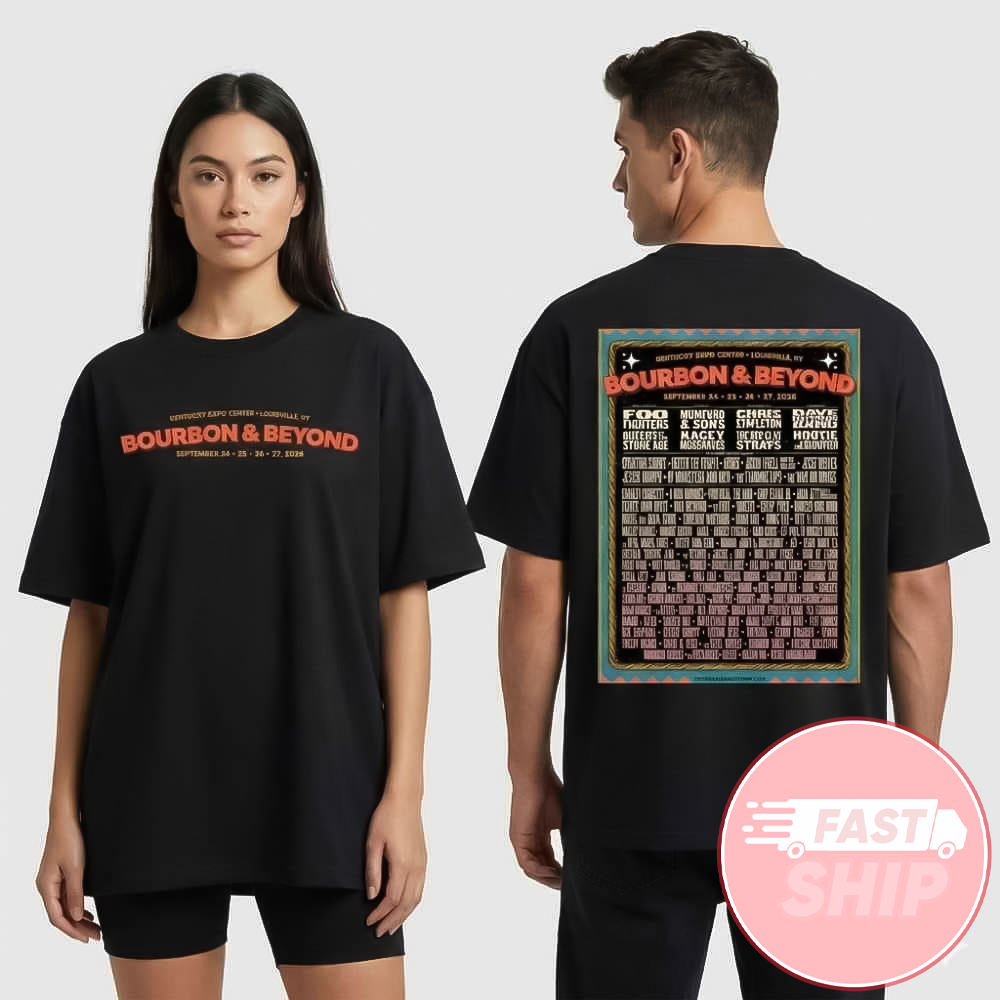 Bourbon And Beyond Festival On Sep 24-25-26-27 2026 At Kentucky Expo Center Louisville KY Poster T-Shirt