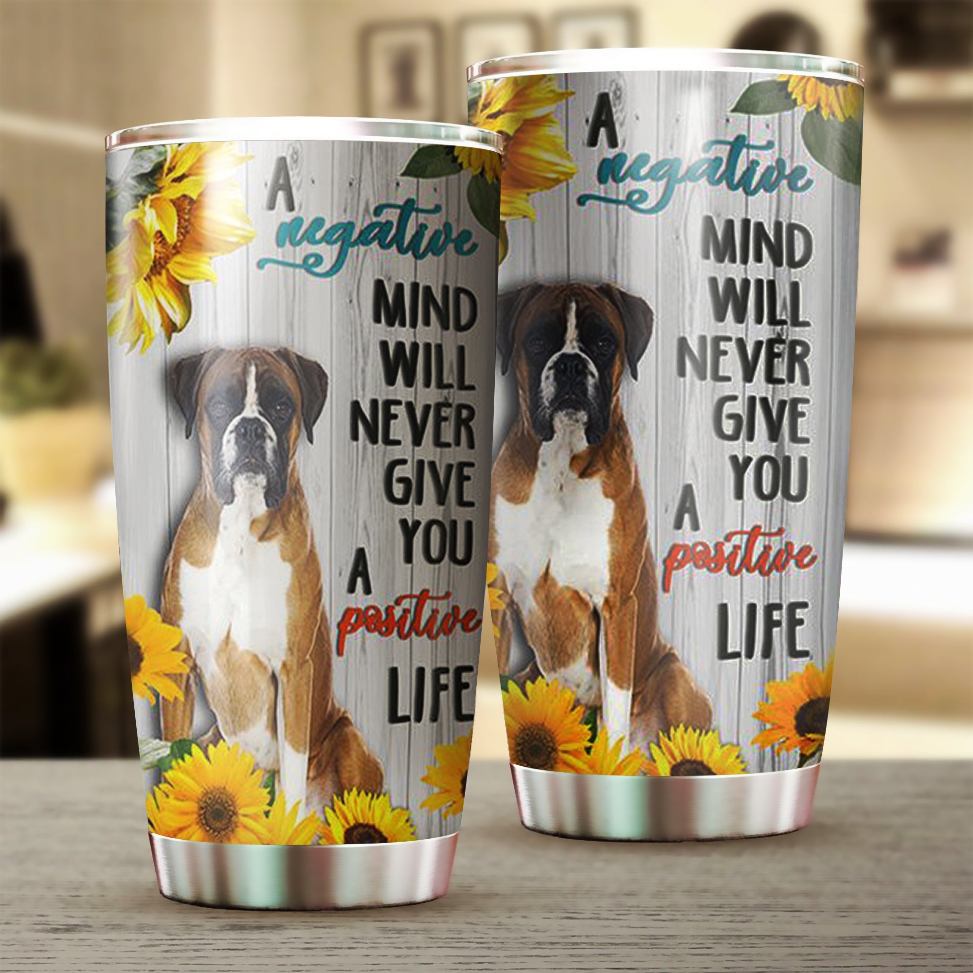 Boxer A Negative Mind Will Never Give You A Positive Life Tumbler Inspired Quote Coffee Tumbler Boxer A Negative Mind Will Never Give You A Positive Life Tumbler Inspired Quote Coffee Tumbler