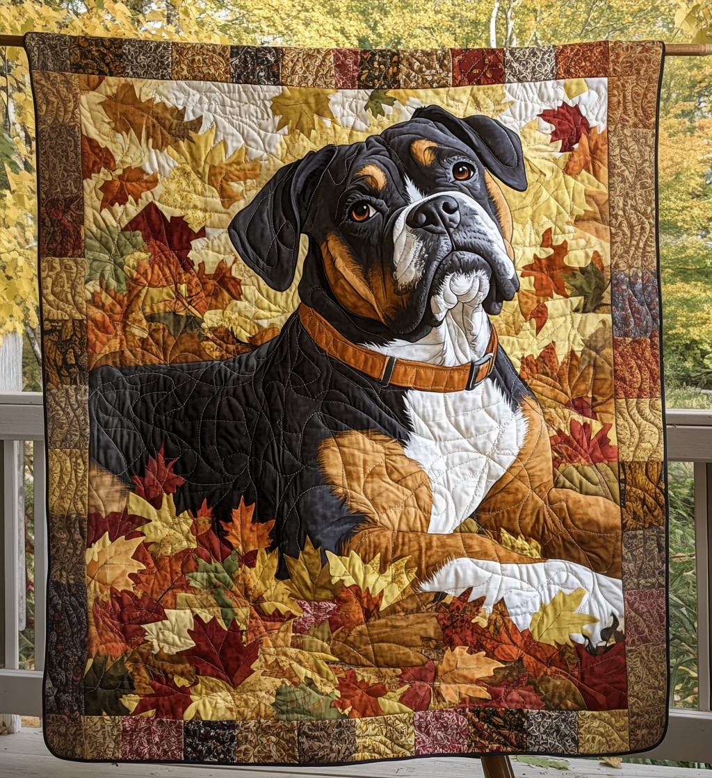 Boxer Dog Rest Quilted Blanket Presents For Dog Lovers