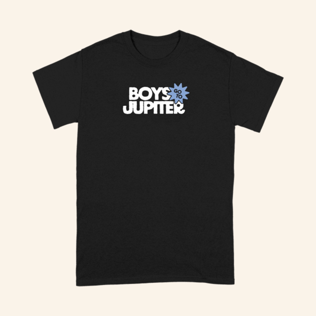 Boys Go To Jupiter Merch Logo Black T-Shirt Christmas Gifts For Husband