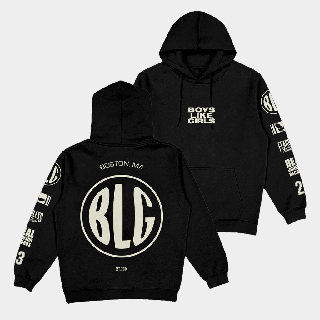 Boys Like Girls Merch BLG Hoodie Best Gifts For Rock Music Lovers