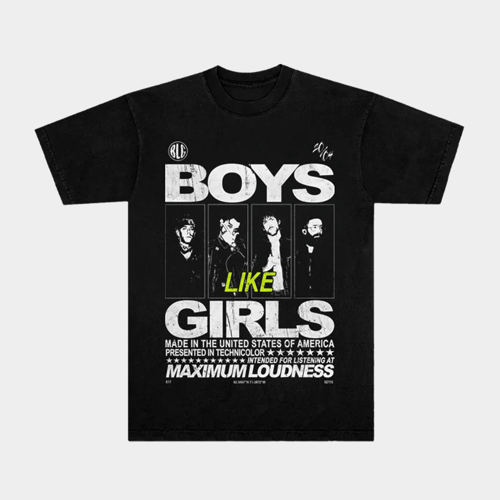 Boys Like Girls Merch Maximum Loudness T-Shirt Gifts For Rock Music Lovers