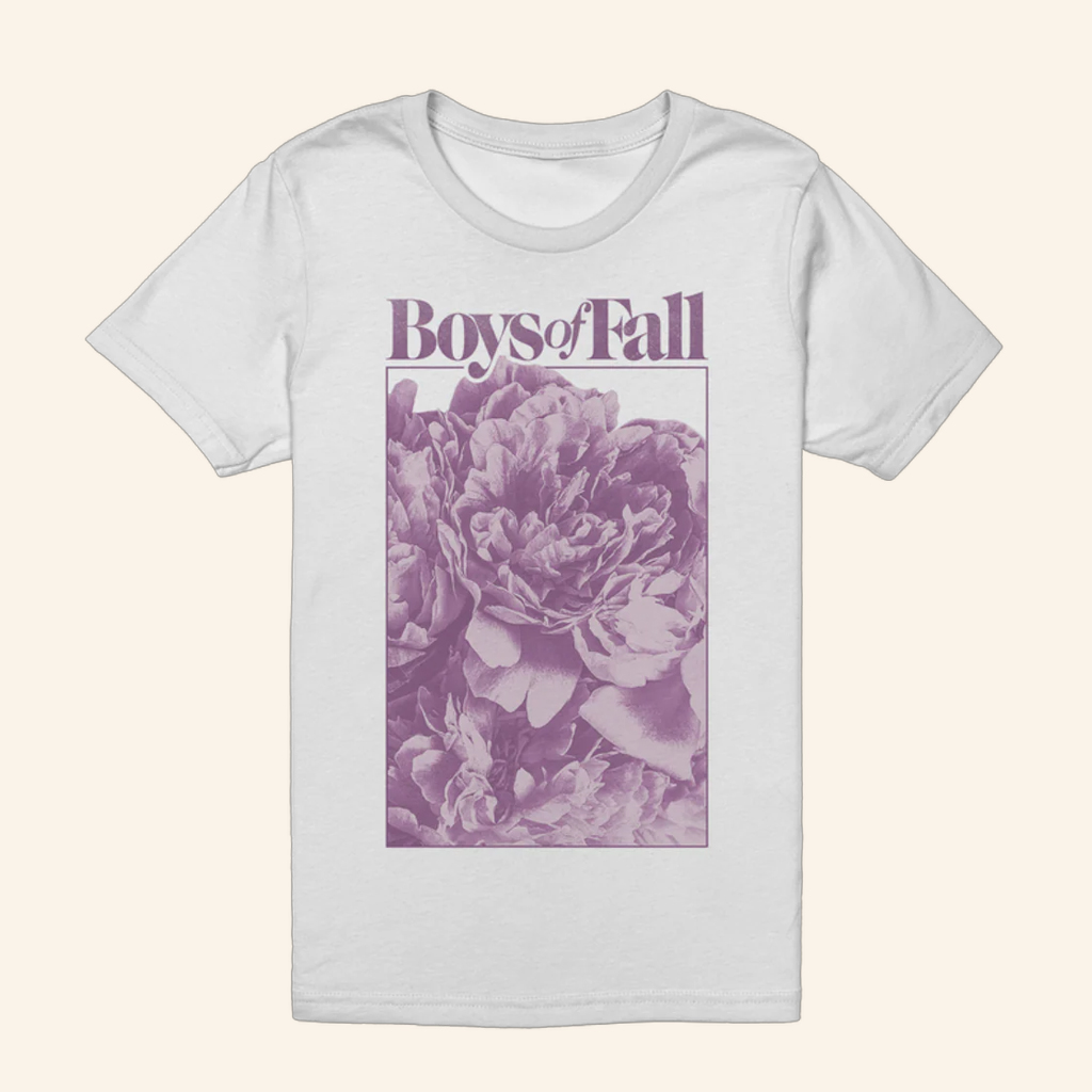 Boys Of Fall Merch Floral T-Shirt Unique Gifts For Music Lovers
