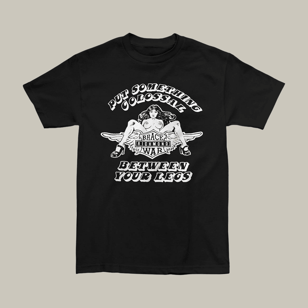 Bracewar Between Your Legs T-Shirt Hardcore Band Bracewar Shirt Music Fan Gift