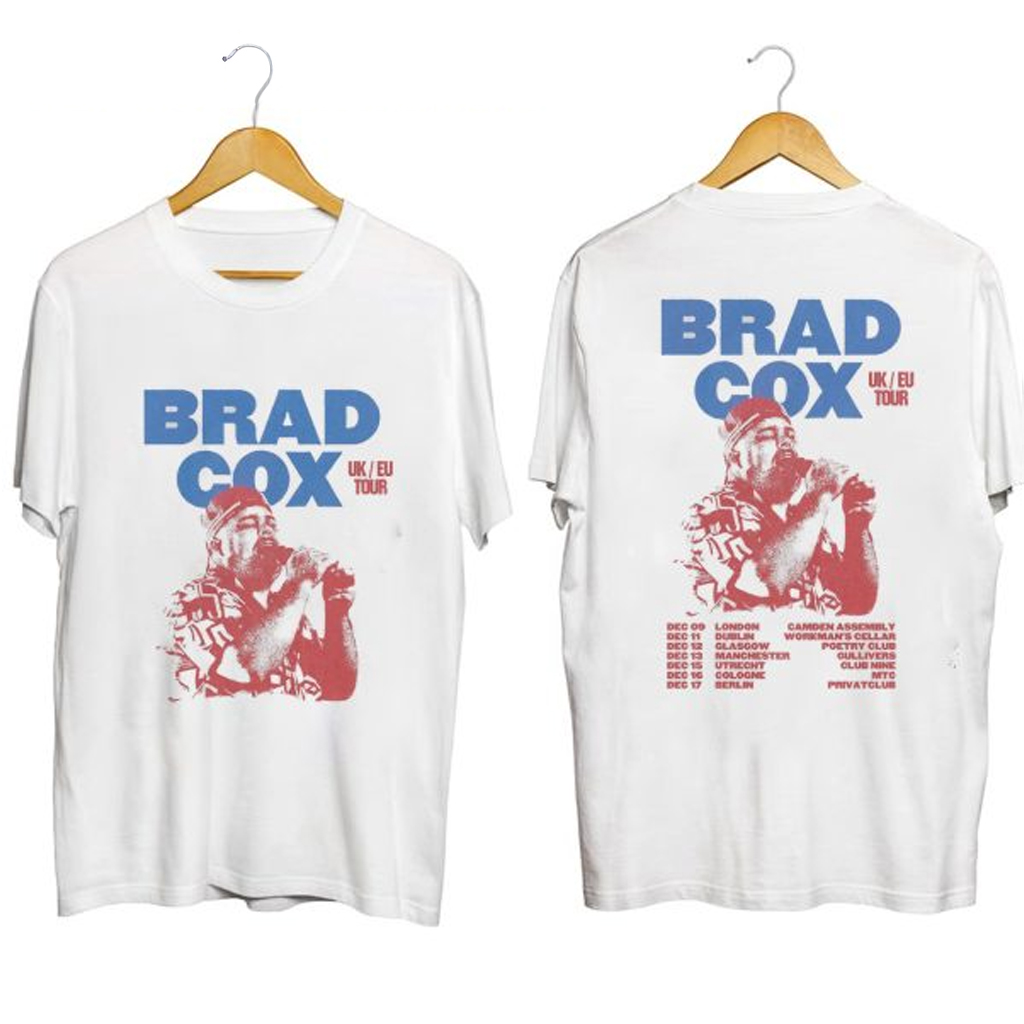Brad Cox UK And EU Tour Shirt Brad Cox Merch Cool Gifts For Music Lovers