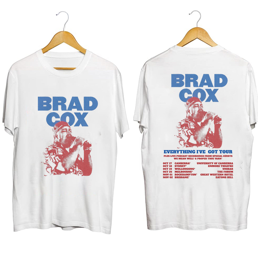 Brad Cox US Tour 2024 Shirt Brad Cox Merch Music Gift Ideas For Guys