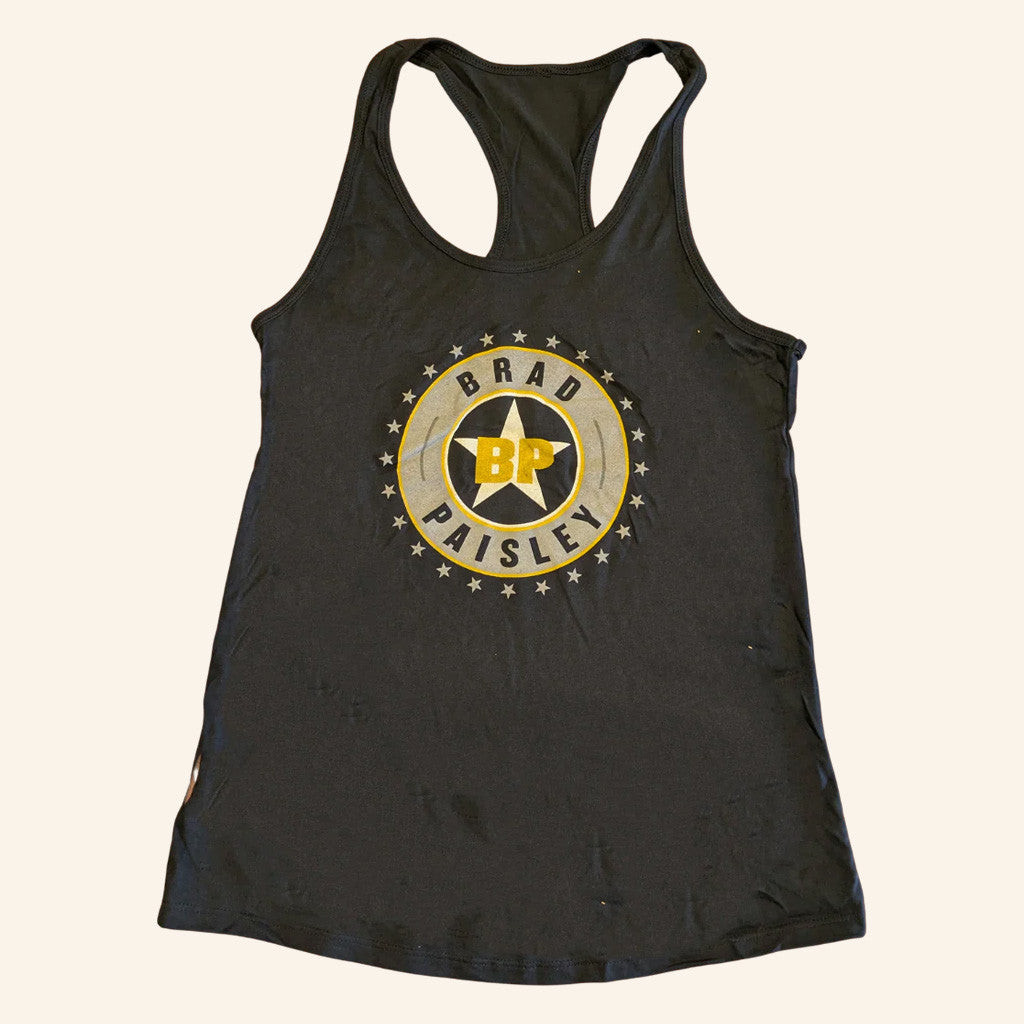 Brad Paisley Merch Tour 2025 Brad Paisley Ladies Star Tank Top Gift Ideas For Music Lovers Brad Paisley Merch Tour 2025 Brad Paisley Ladies Star Tank Top Gift Ideas For Music Lovers