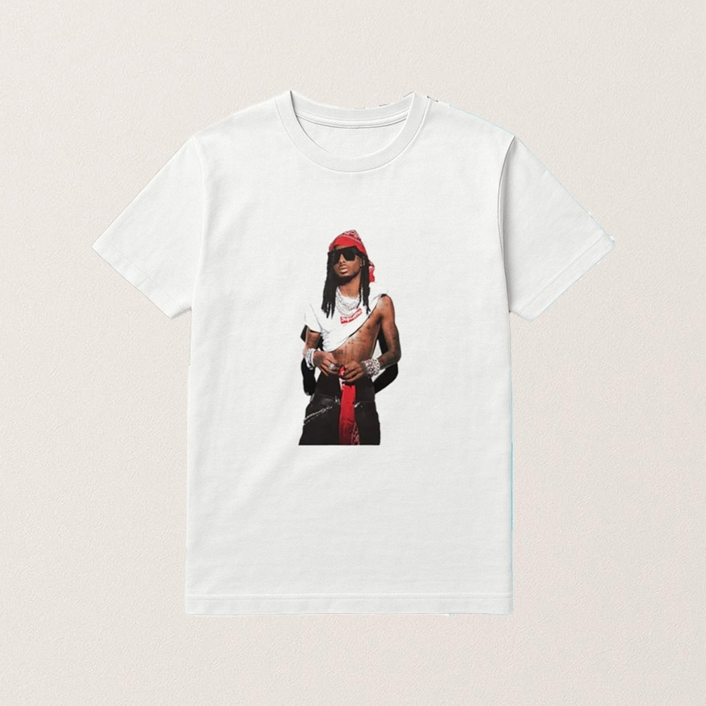 Brad Pitt Playboi Carti Supreme Shirt Playboi Carti Merch Gifts For Rapper Fans