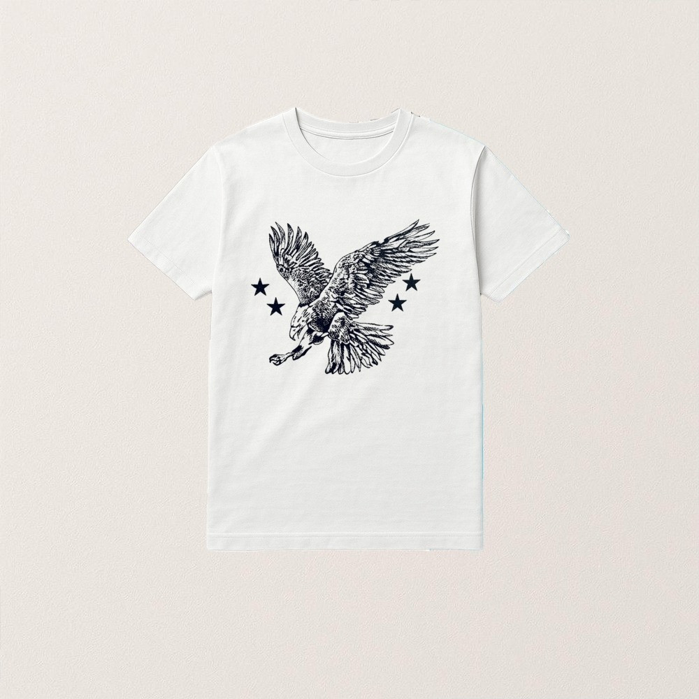 Braden Peters Clavicular Eagle T-Shirt American Bald Eagle Stars Patriotic Trending Gift For USA Fans