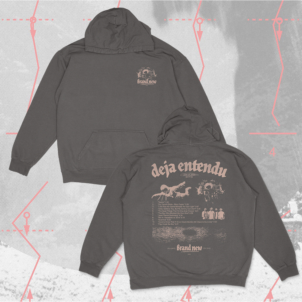 Brand New Band Merch Hoodie Deja Tracklist Bouquet Hoodie Gifts For Fan