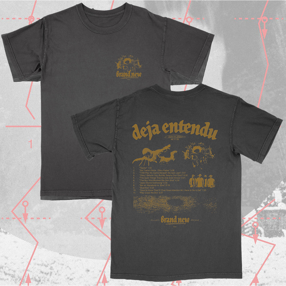 Brand New Band Merch T-Shirt Deja Tracklist Bouquet Tee Gifts For Fan Birthday Gift for Husband