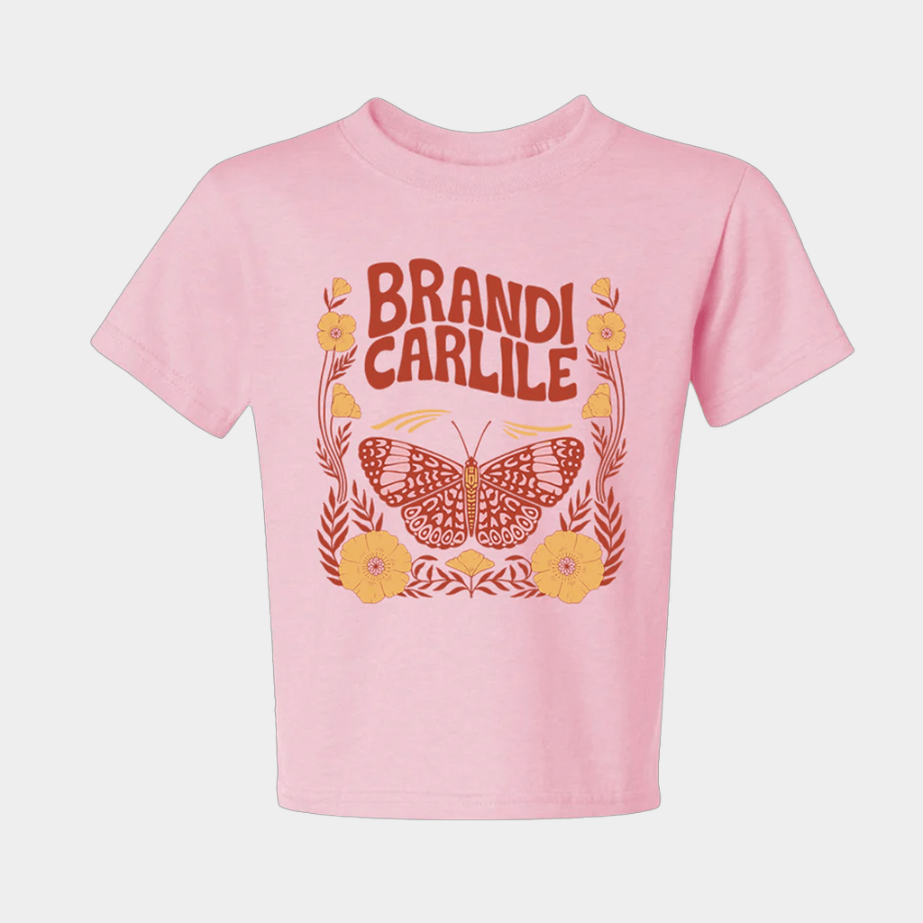 Brandi Carlile Merch Butterfly Brandi Carlile T-Shirt Birthday Gift For Sister