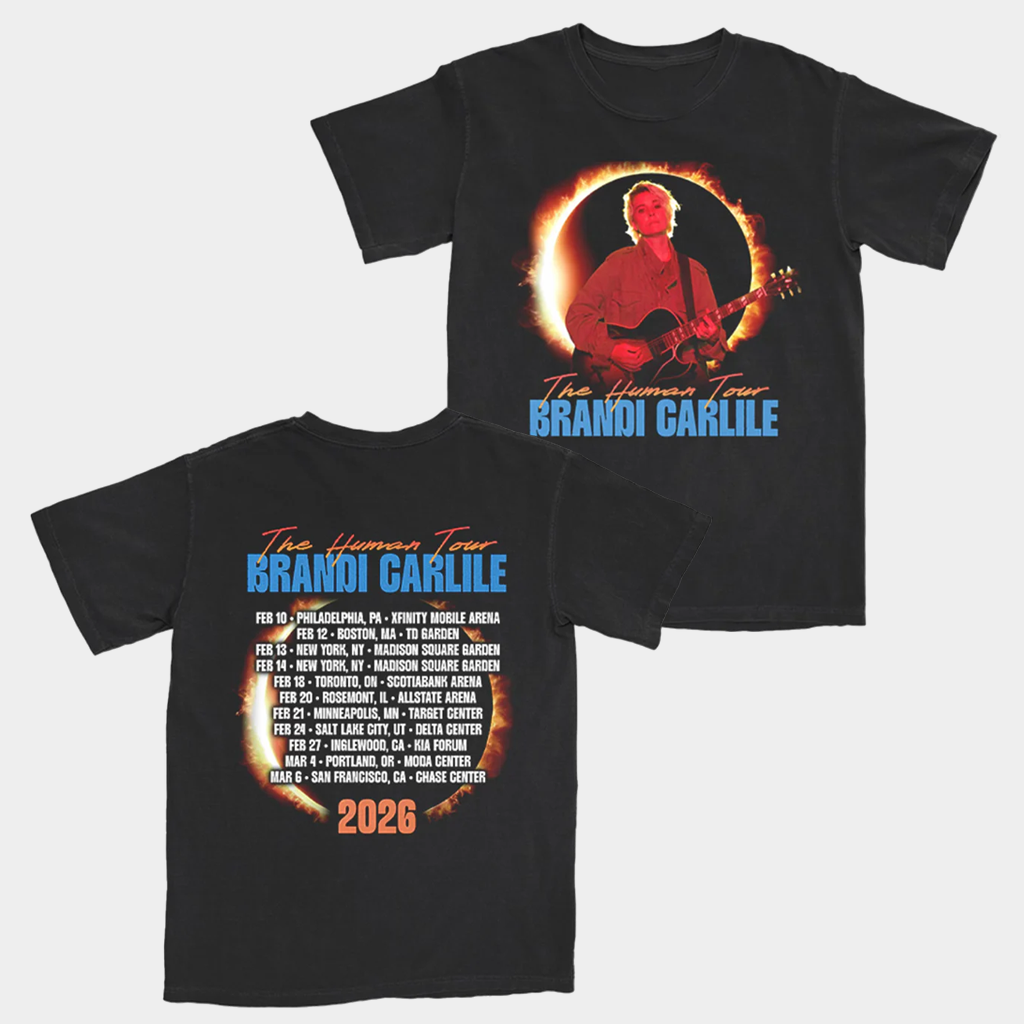 Brandi Carlile Merch The Human Tour T-Shirt Brandi Carlile Shirt Gifts For Girlfriend-1