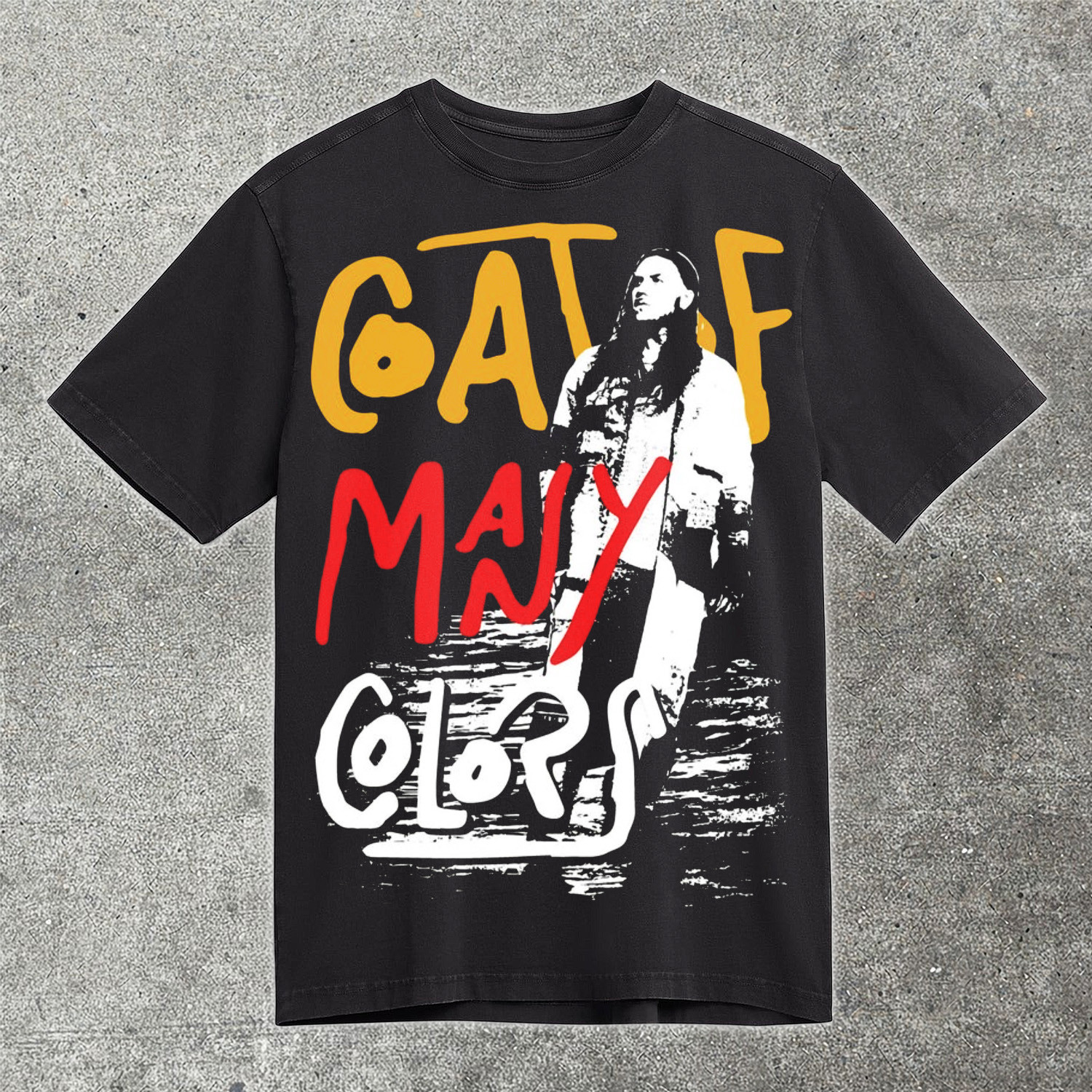 Brandon Lake Coat Of Many Colors T-Shirt Christian Worship Concert Merch Best Gift For Believers