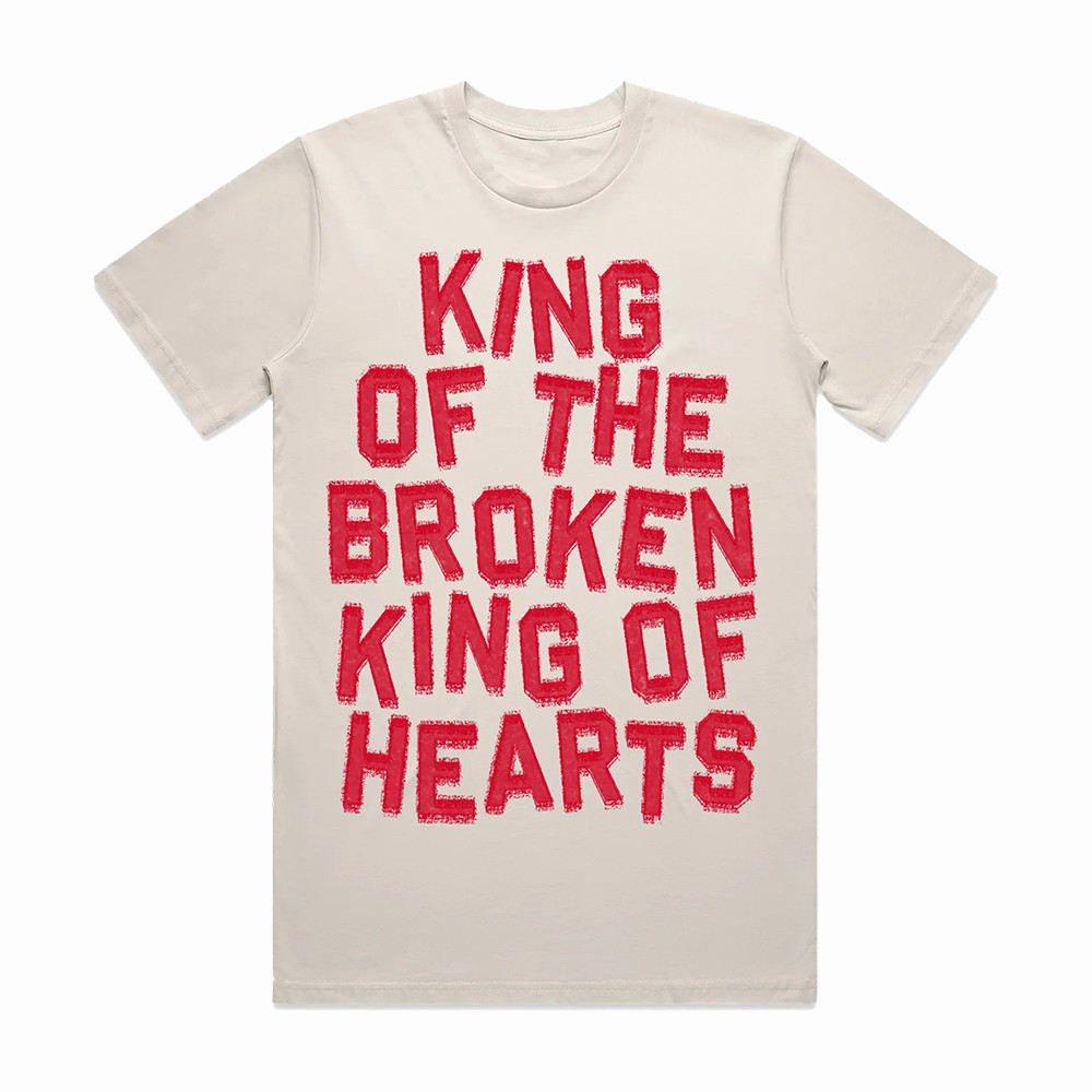 Brandon Lake King Of Hearts Merch King Of The Broken T-Shirt Gift For Fans