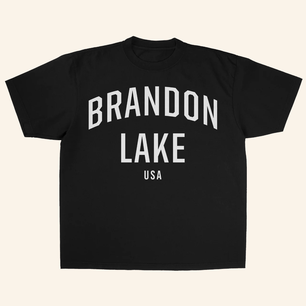 Brandon Lake Merch Brandon Lake USA Collegiate T-Shirt Gifts For Music Fans