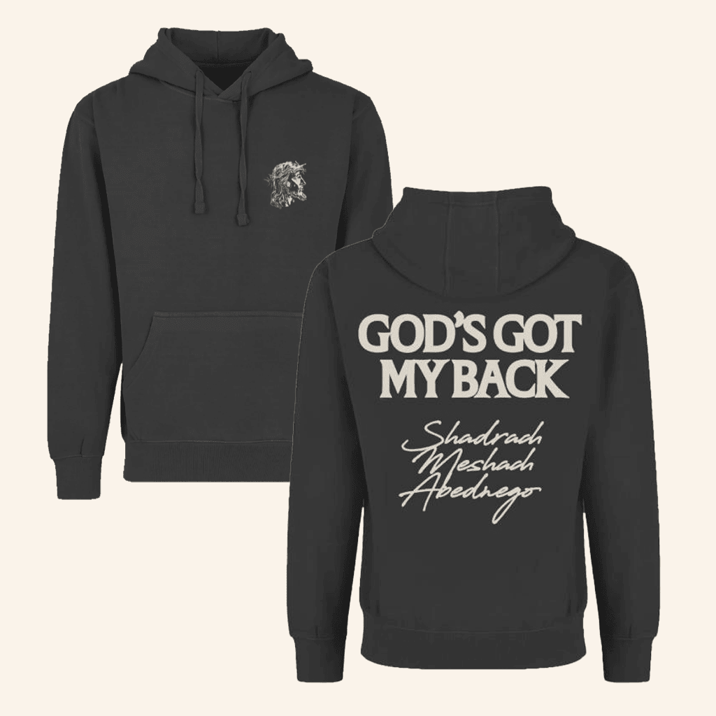 Brandon Lake Merch God's Got My Back Black Hoodie Gifts For Him