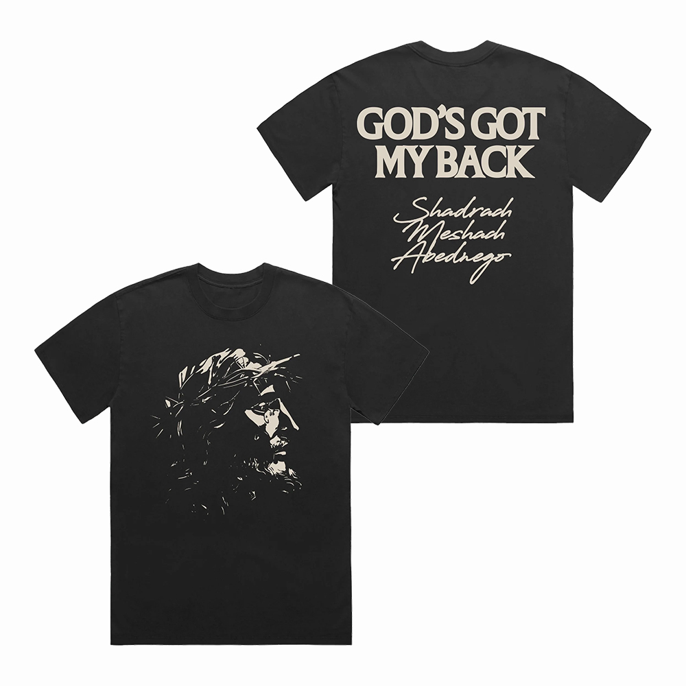Brandon Lake Merch Gods Got My Back Tee Black T-Shirt Gift For Believers