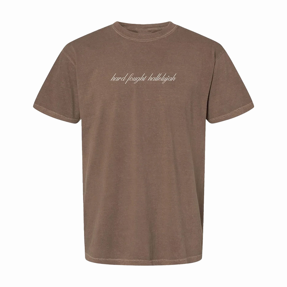 Brandon Lake Merch Hard Fought Faith T-Shirt Mother's Day Gifts From Daughter