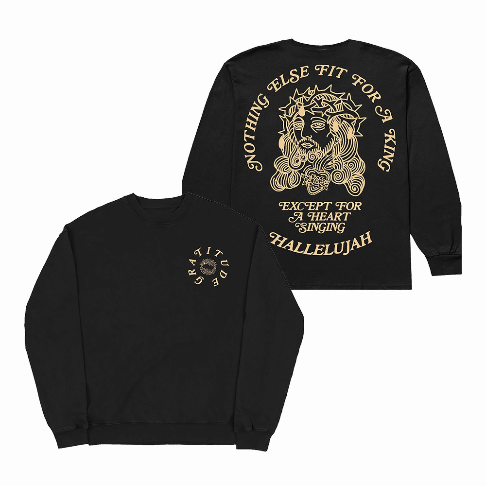 Brandon Lake Merch Heart Singing Hallelujah Sweatshirt Gift Ideas For Him