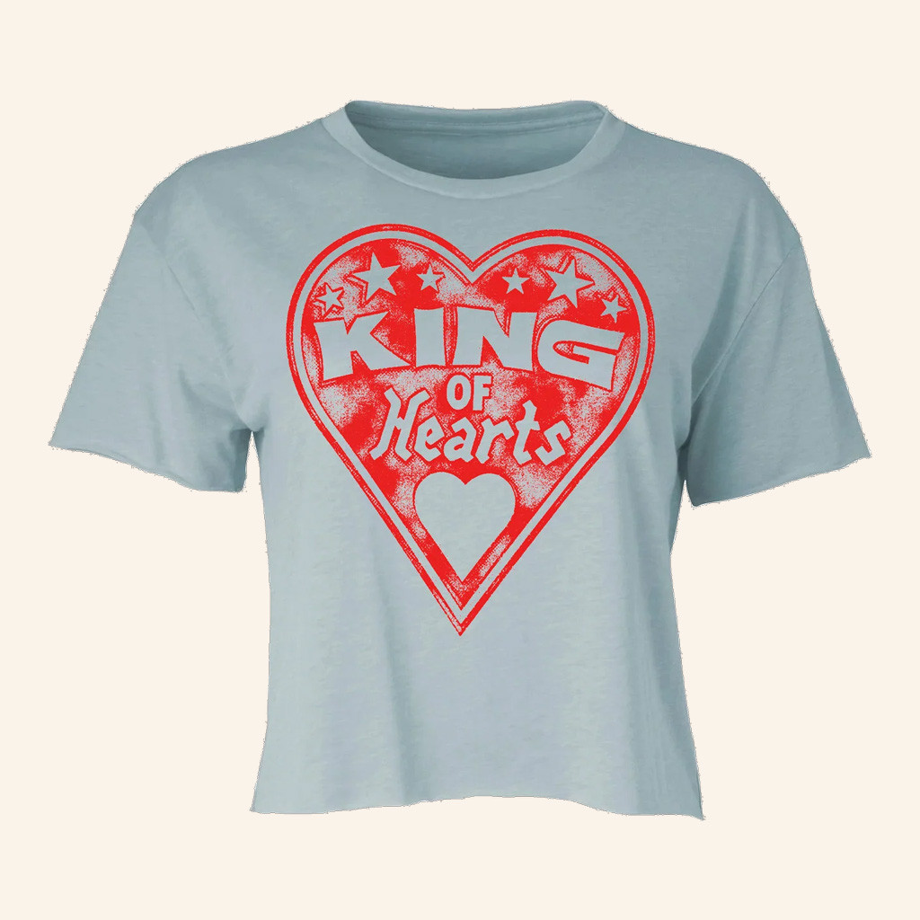Brandon Lake Merch King Of Heart Cropped Shirt Best Gifts For Girlfriend Brandon Lake Merch King Of Heart Cropped Shirt Best Gifts For Girlfriend