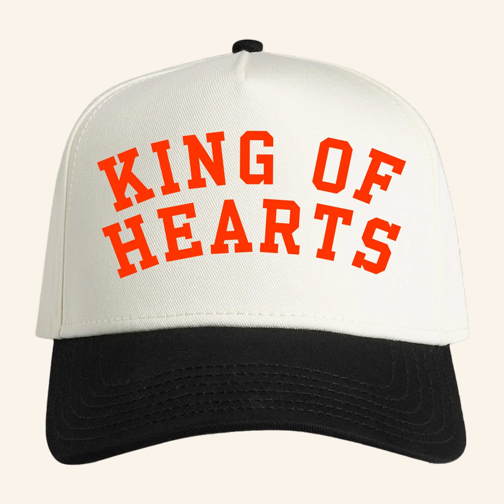 Brandon Lake Merch King Of Heart Two Tone Hat Best Gifts For Music Lovers Brandon Lake Merch King Of Heart Two Tone Hat Best Gifts For Music Lovers
