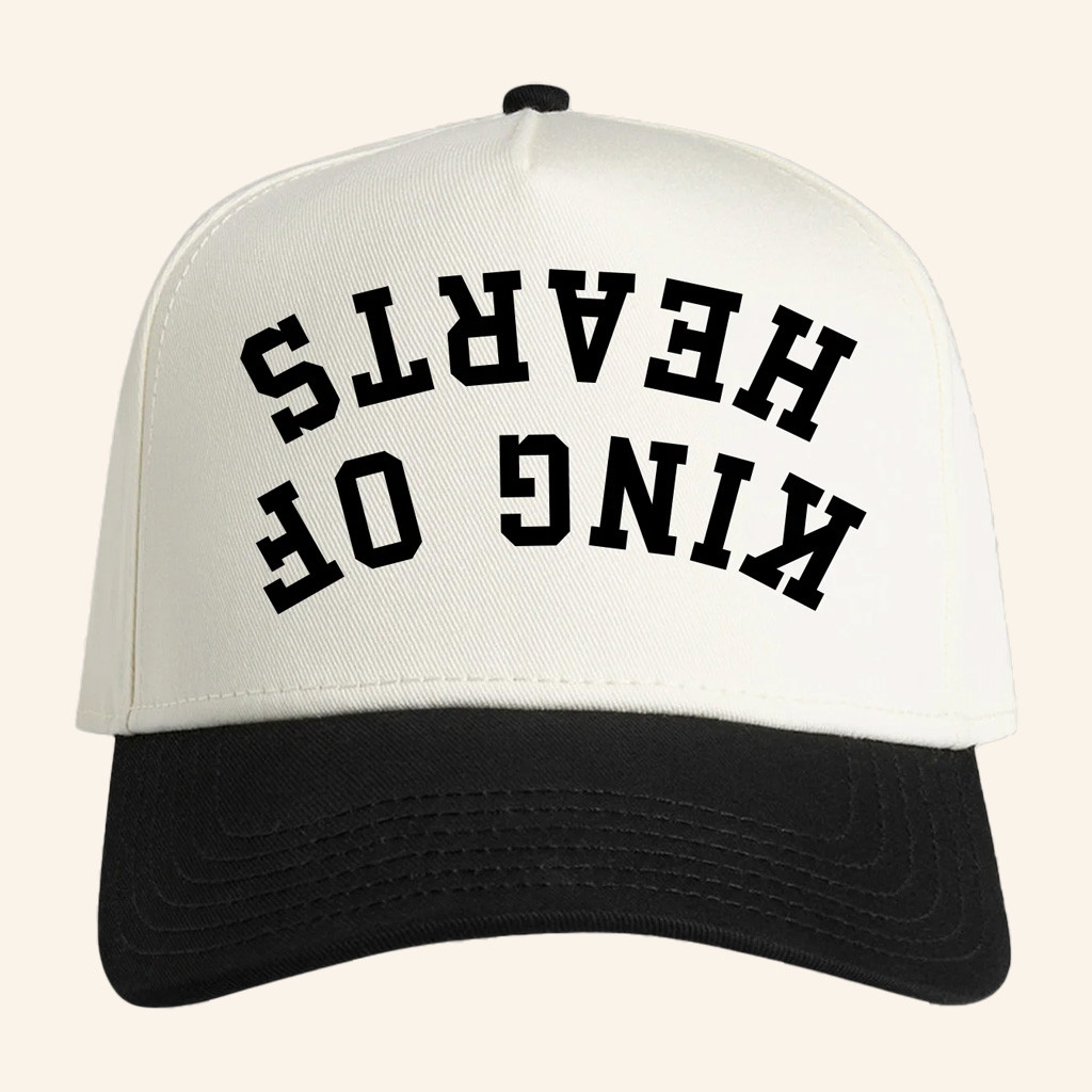 Brandon Lake Merch King Of Heart Upside Down Hat Two Tone Gifts For Music Fans