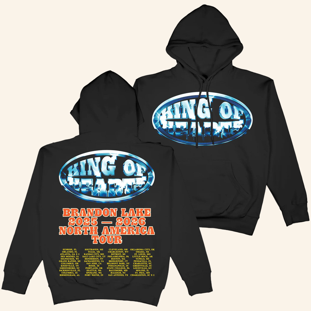 Brandon Lake Merch KOH Chrome Tour Hoodie Cool Gifts For Music Lovers