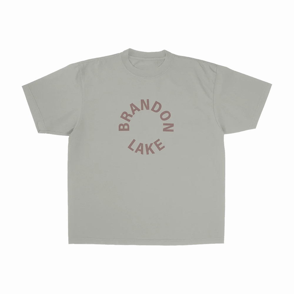 Brandon Lake Merch Lake Circle Logo Olive Green T-Shirt Gift For Youth