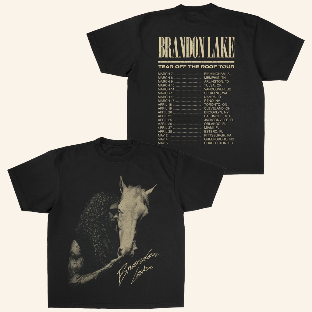 Brandon Lake Merch Lake TOTR Tour T-Shirt Best Gifts For Music Lovers