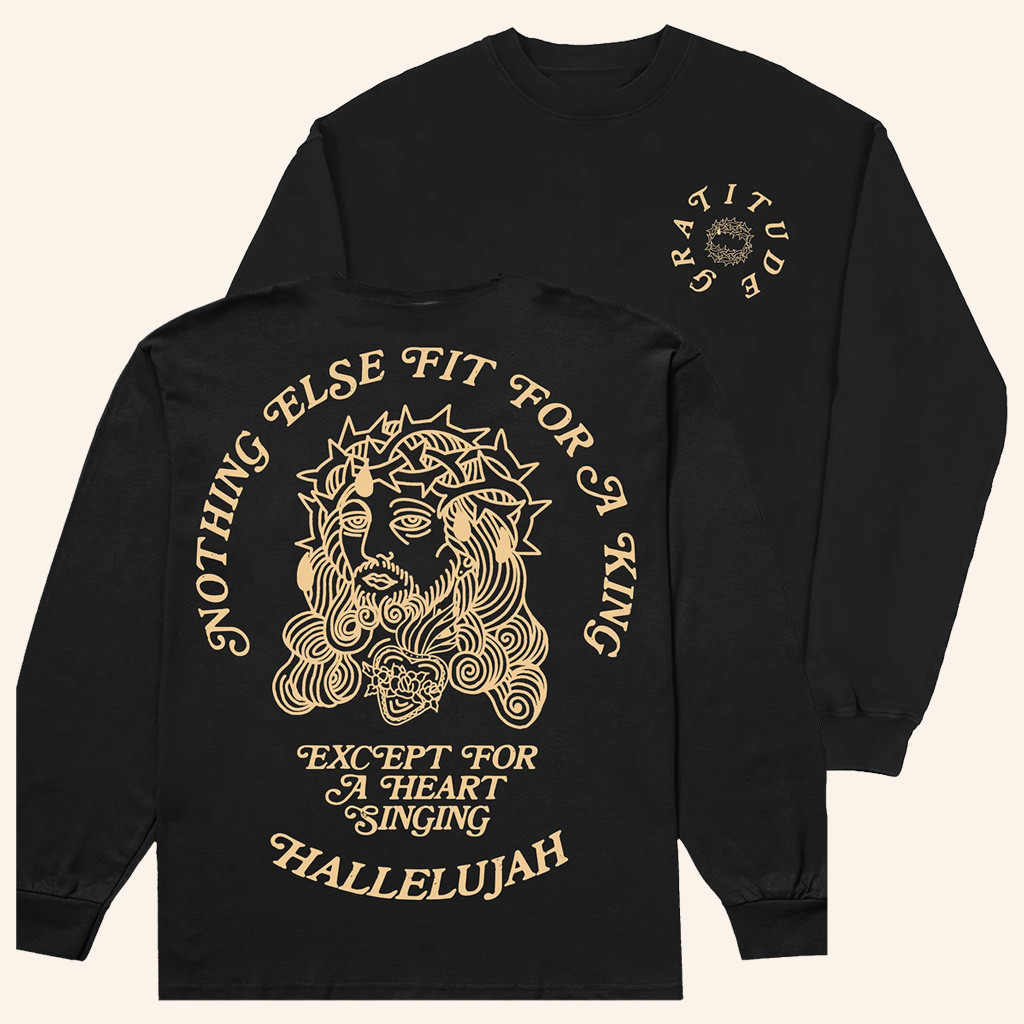 Brandon Lake Merch Nothing Else Fit For A King Sweatshirt Gifts For Music Lovers Brandon Lake Merch Nothing Else Fit For A King Sweatshirt Gifts For Music Lovers