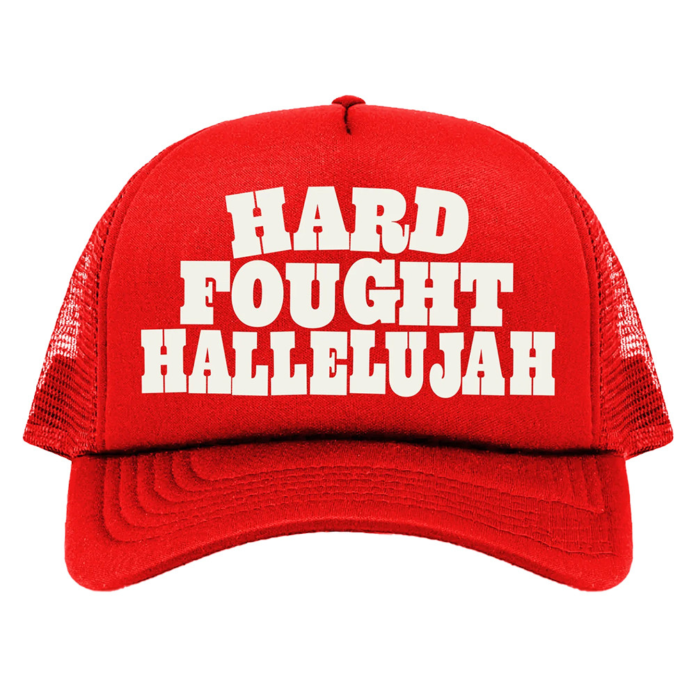 Brandon Lake Nothing Else Merch Hard Fought Hallelujah Trucker Gift For Men