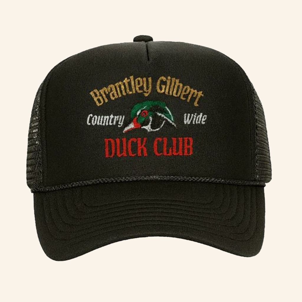 Brantley Gilbert Merch Duck Club Trucker Hat Music Related Gifts For Guys Brantley Gilbert Merch Duck Club Trucker Hat Music Related Gifts For Guys