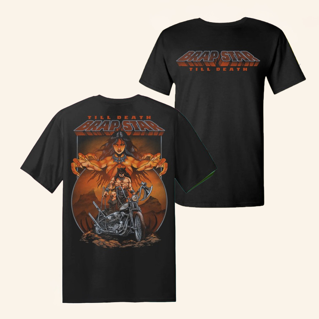 Brapstar Merch Till Death T-Shirt Husband Christmas Gift Ideas Brapstar Merch Till Death T-Shirt Husband Christmas Gift Ideas