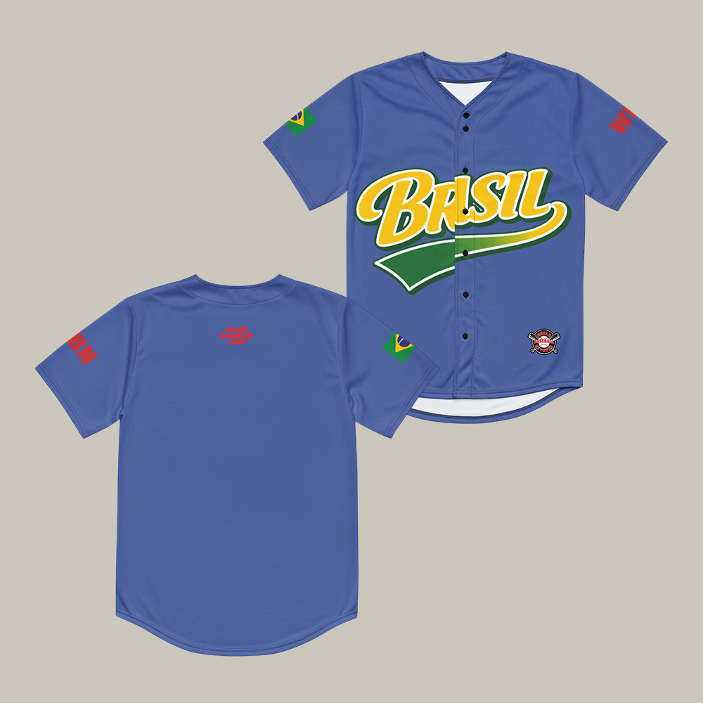 Brasil 2026 World Baseball Classic Jersey Game Day Clothes Cool Gift For Baseball Lovers