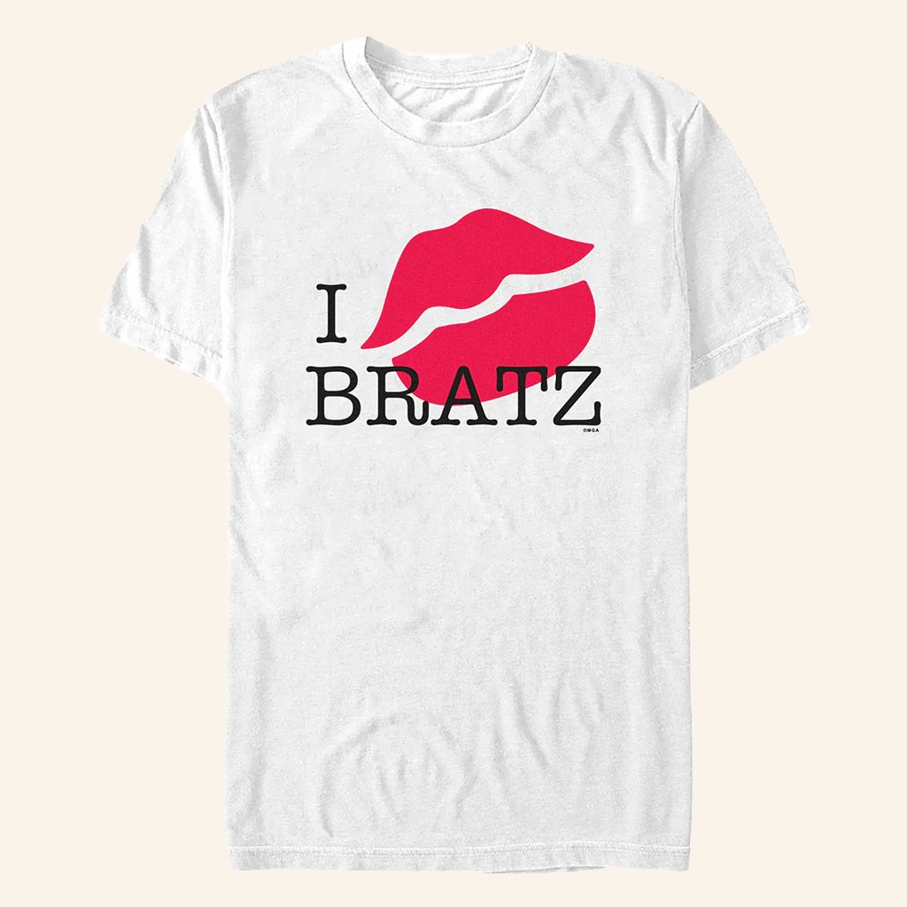 Bratz Merch I Kiss Bratz T-Shirt Unique Gift For Friends Birthday