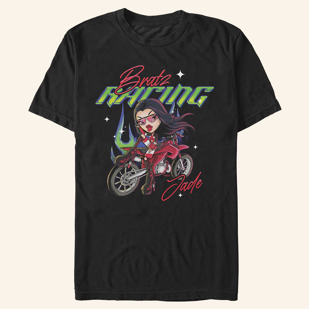 Bratz Merch Scorchin' Jade T-Shirt Bratz Racing Shirt Best Gifts For Brothers