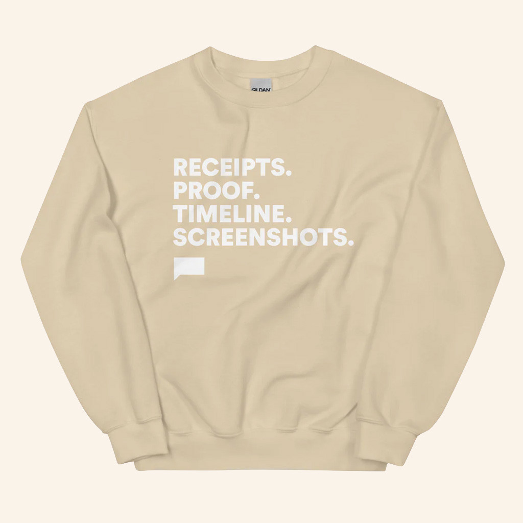 Bravo Merch The Real Housewives of Salt Lake City Checklist Sweatshirt Birthday Ideas For Him