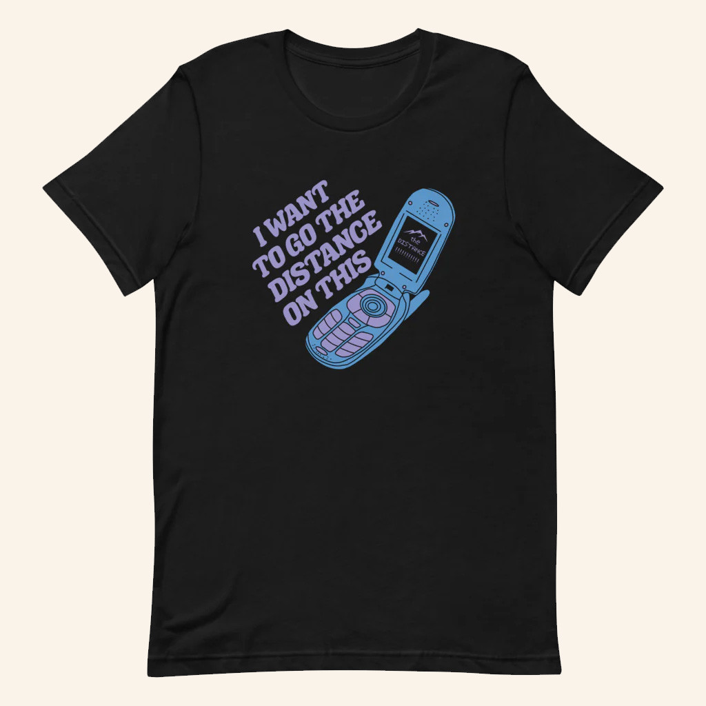 Bravo Merch The Real Housewives of Salt Lake City Go the Distance Phone T-Shirt Him Gifts Bravo Merch The Real Housewives of Salt Lake City Go the Distance Phone T-Shirt Him Gifts