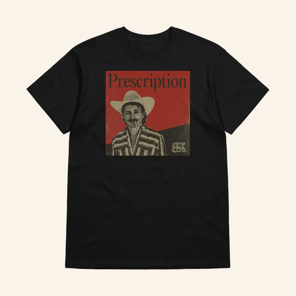 Braxton Keith Prescription T-Shirt Braxton Keith Merch Presents For Music Lovers