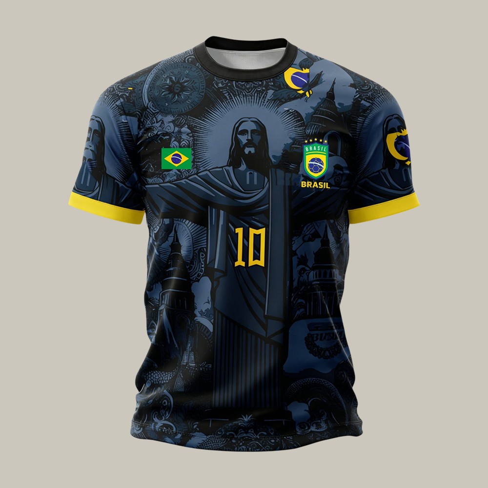 Brazil 2026 FIFA World Cup 10 T-Shirt Game Day Shirt Gift For Boyfriend