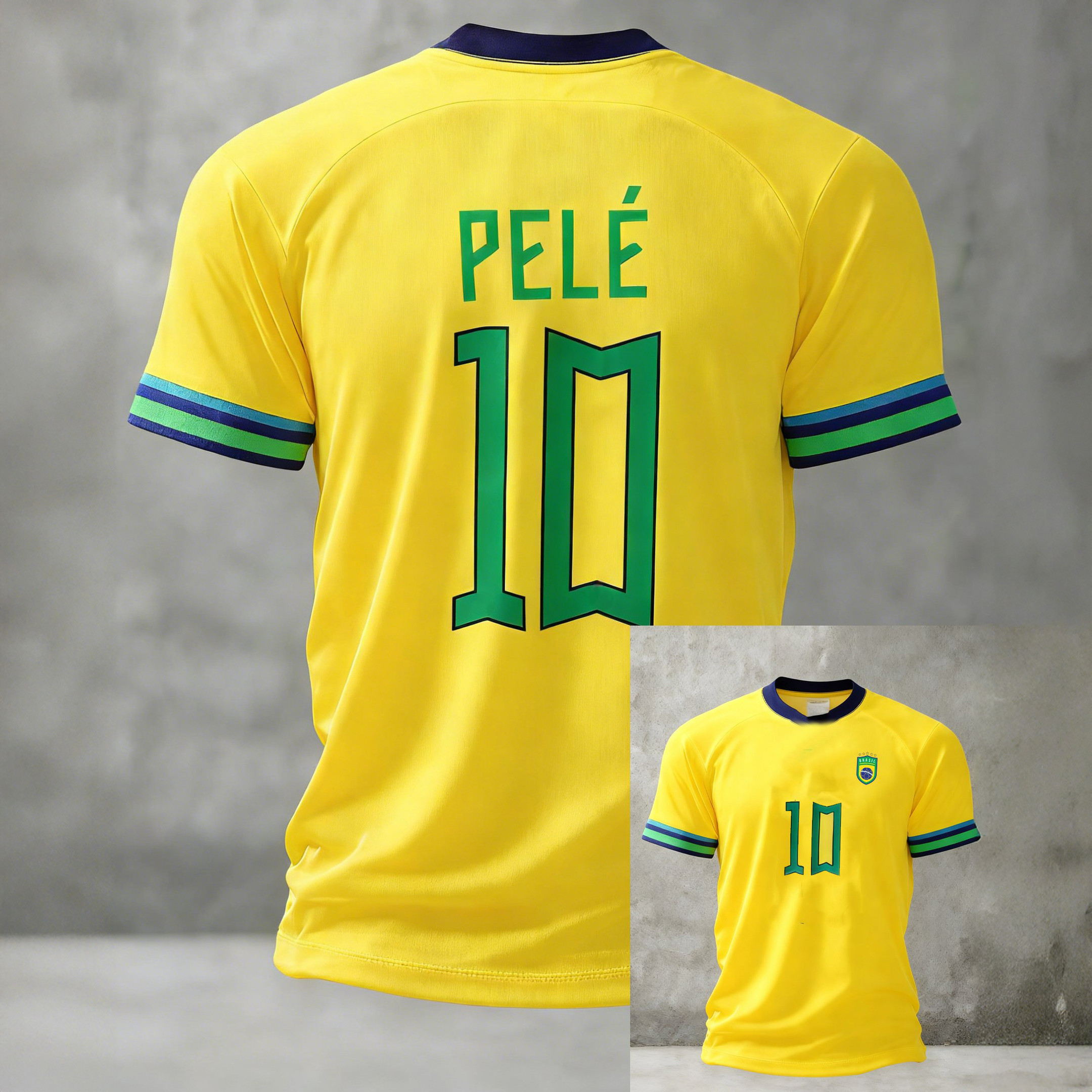 Brazil 2026 FIFA World Cup 10 T-Shirt Soccer Fan Merch Game Day Gift For Father
