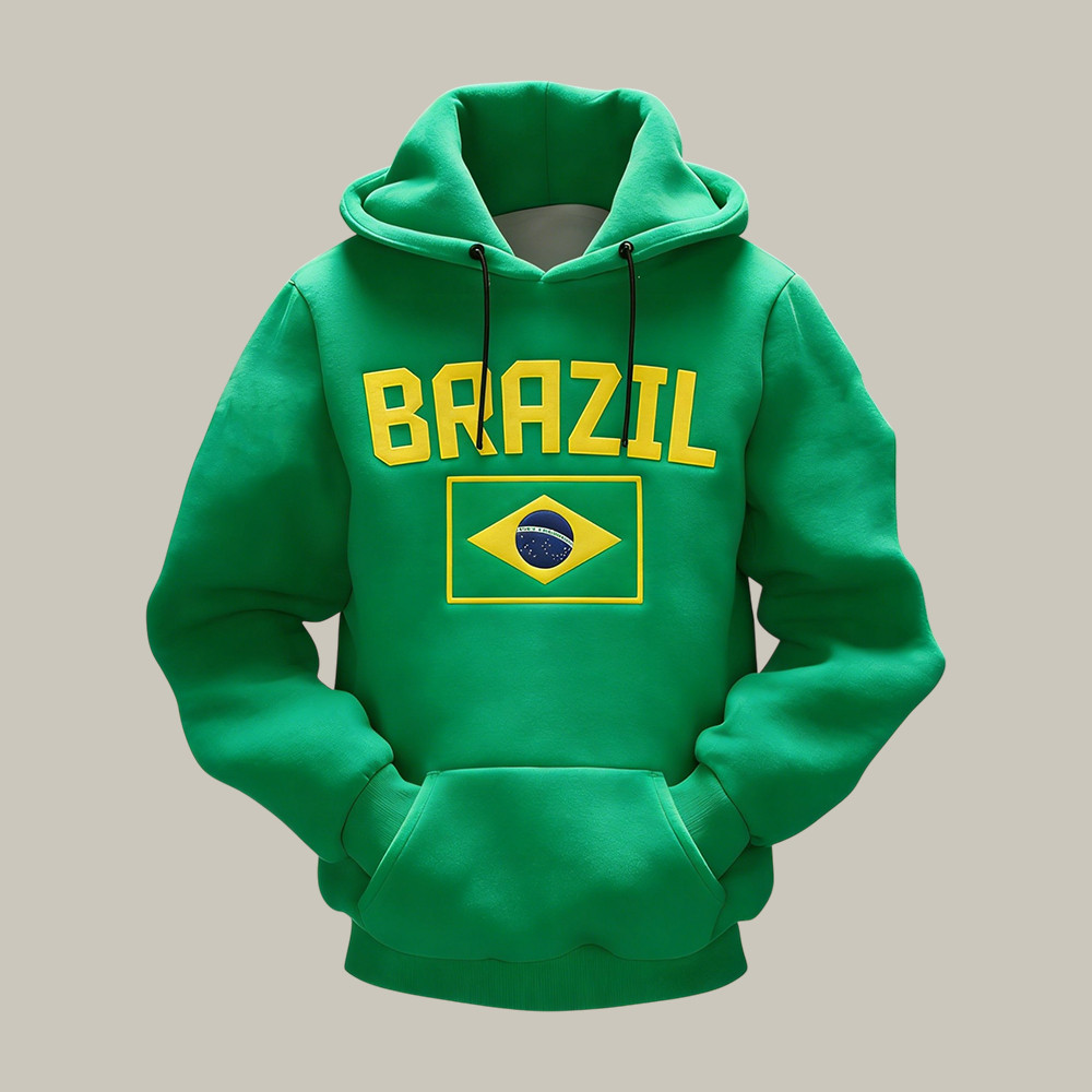 Brazil 2026 FIFA World Cup Hoodie Soccer Apparel Best Gift For World Cup Lovers