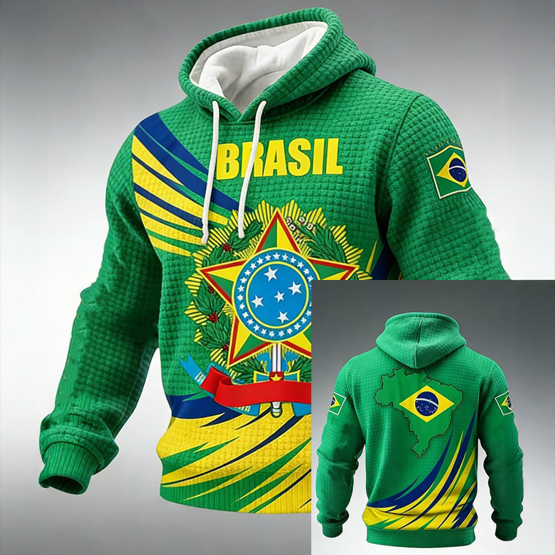 Brazil 2026 FIFA World Cup Hoodie World Cup Apparel Soccer Lover Gift Idea
